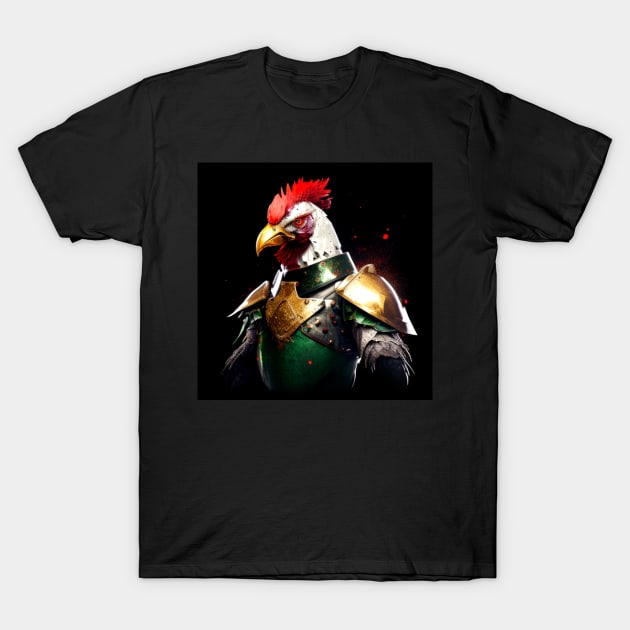 Chicken Knight - Christian T-Shirt by HIghlandkings